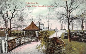 Rustic Bridge, Zoological Garden Philadelphia, Pennsylvania PA  