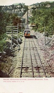 TN - Lookout Mountain, Battlefield Station,  Cable Incline RR