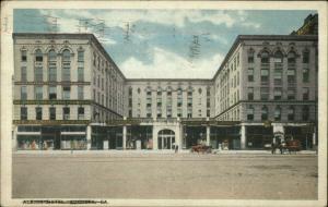 Augusta GA Albion Hotel 1918 Used Postcard