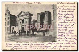 Old Postcard La Tour d'Aigues (Vaucluse) Ruins of the Chateau