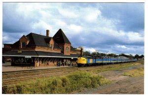 VIA Atlantic Railway, Train in Station, Amherst, Nova Scotia