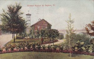Ohio Dayton Oldest House In Dayton 1908