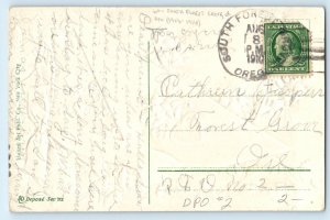 Heartiest Congratulations Flowers DPO (1906-1914) South Forest Grove OR Postcard