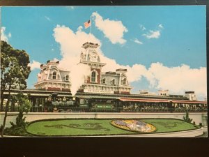 Vintage Postcard 1971 Walt Disney World Railroad, Orlando Florida (FL)