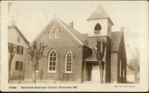 Thurmont MD ME Churtch c1915 Real Photo Postcard