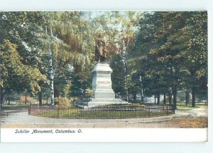 Pre-1907 MONUMENT SCENE Columbus Ohio OH AE8123