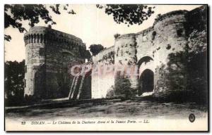 Postcard Old Dinan Chateau de la Duchesse Anne and the False Door