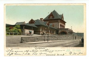 MA - Springfield. Union Railroad Station ca 1905   (crease, corner wear)