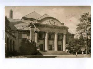 214042 GERMANY BAD ELSTER Kurtheater Vintage photo postcard