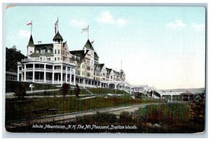 White Mountains New Hampshire Postcard Mt. Pleasant Bretton Woods c1910 Vintage