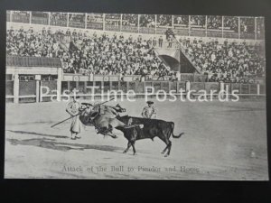 Old PC, BULL FIGHTER / PICADOR: Attack of the Bull to Picador & Horse