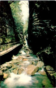 New Hampshire, Franconia Notch - The Flume Gorge - [NH-304]