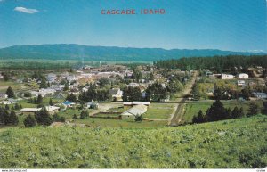 CASCADE , Idaho , PU-1976; Aerial View