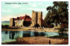 Antique Stokesay Castle, Near Ludlow, England Postcard