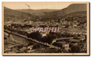 Postcard Old Quillan Vue Generale