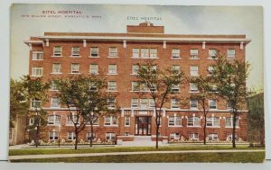 Eitel Hospital Minneapolis Minnesota Postcard P4