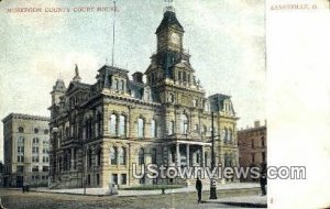 Muskegon County Court House - Zanesville, Ohio