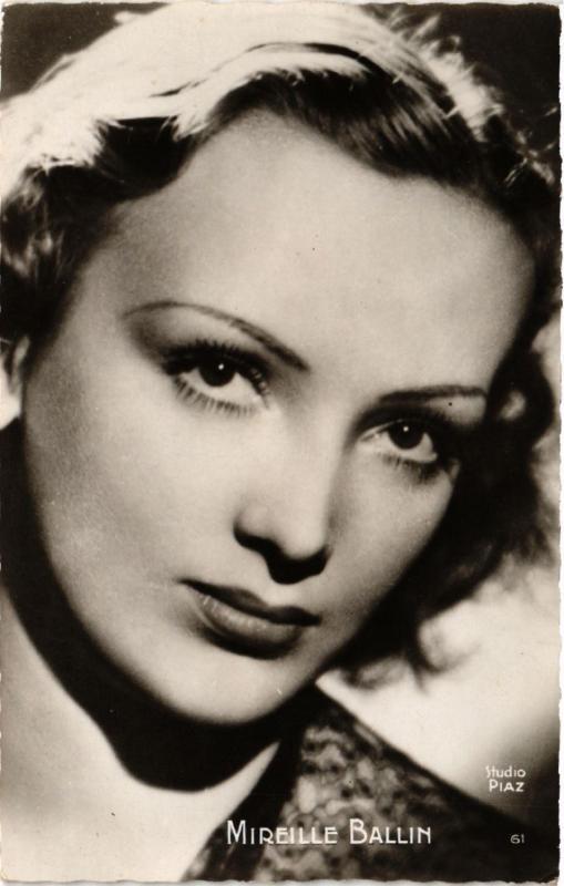 CPA AK MIREILLE BALIN FILM STAR (466154)