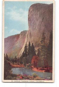 Yosemite Valley California CA Postcard 1915-1930 El Capitan