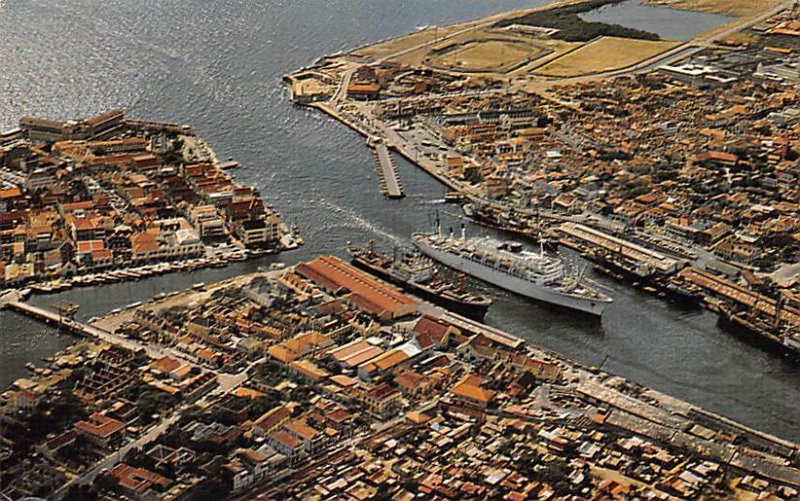 Harbor Entrance Curacao, Netherlands Antilles 1928 