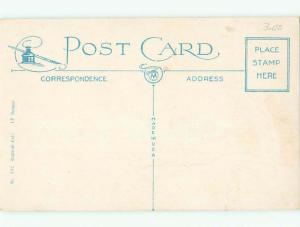 Pre-Linen Comic CAT GETS STUCK IN GLUE AB9292