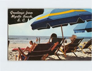 Postcard Greetings from Myrtle Beach, South Carolina