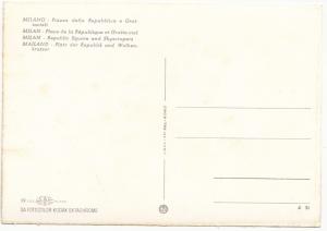 MILANO, Piazza della Repubblica e Grattacieli, Italy, unused Postcard