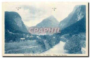 Old Postcard Samoens Haute Savoie Clévieu Village Mills