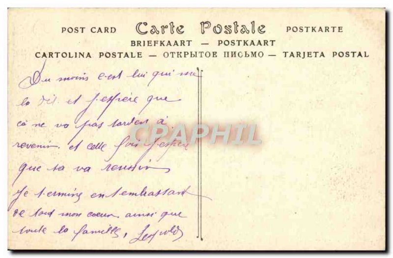 Old Postcard Avallon Vue Prize De La Morlande