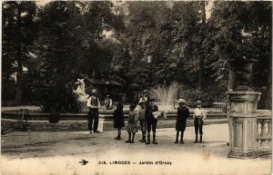 CPA LIMOGES - Jardin d'Orsay (390523)