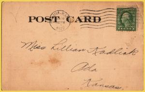 Salina, Kansas, School House under construction? - 1922