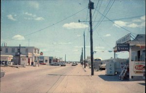 Pleasant View Rhode Island RI Market General Store Street Scene Vintage PC