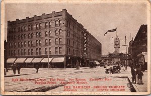 PC Oxford Hotel Hamilton Brooks Compay Street Scene Depot Denver, Colorado