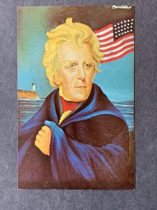 Andrew Jackson By Morris Katz Chrome Postcard H1268083032