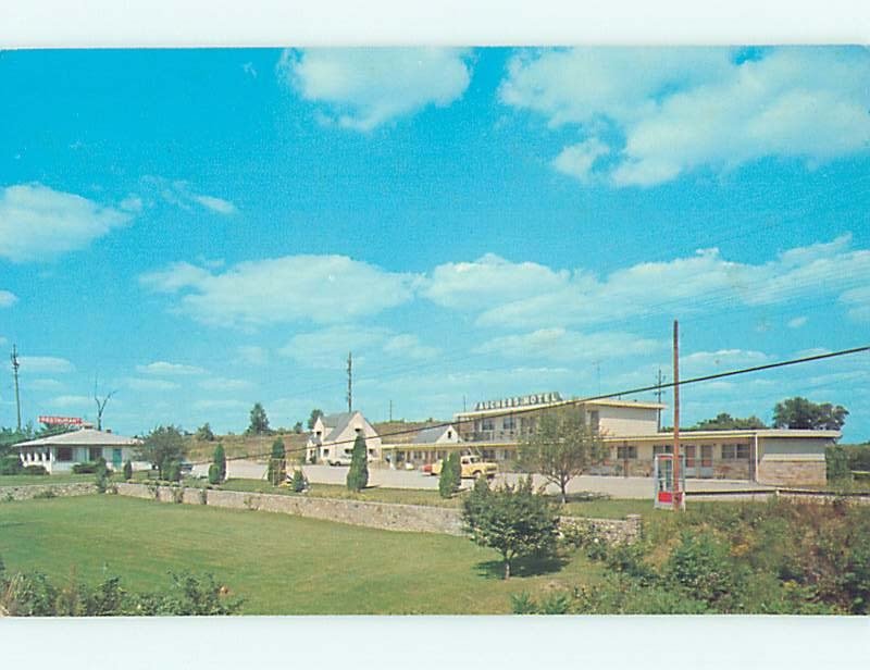 Unused Pre-1980 FAUCHER'S MOTEL & RESTAURANT Angola Indiana IN M3864