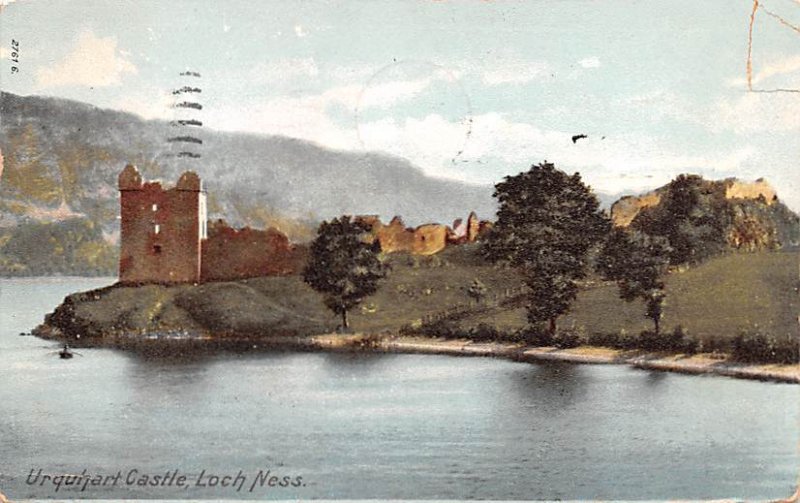 Urquhart Castle Loch Ness Scotland, UK 1906 