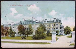 Vintage Postcard 1907-1915 U.S. Marine Hospital, Chicago, Illinois (IL)