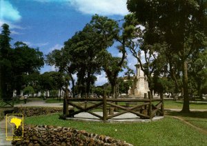 Brazil Belem Partial View Of The D Pedro II Square