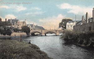 BR98512 the town bridge stamford   uk