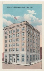 SIOUX FALLS, South Dakota, 1910s; Security National Bank