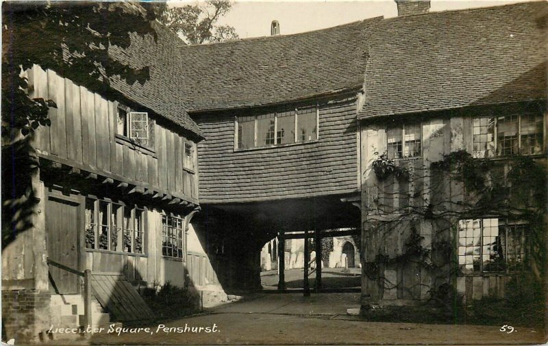 Postcard RPPC C-1910 UK Kent Leicester Square Penshurst  #59 Camburn UK24-4452