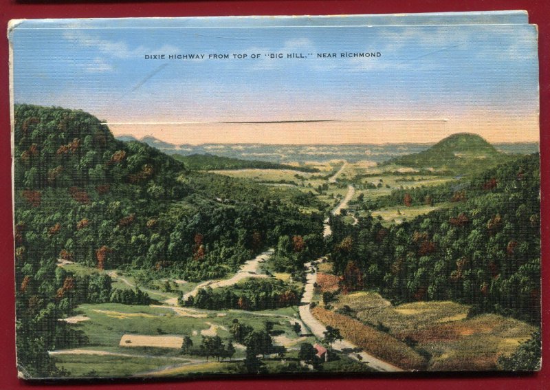 Picturesque Kentucky Blue Grass State postcard folder #4 