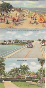 Greetings from Florida.  Souvenir Folder. 1948