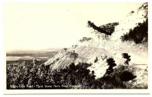 RPPC Sanborn Postcard W-1134 Knife Fork Road, Mesa Verde National Park, Colorado