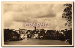 Old Postcard La Douce France Auray Vue Generale Yvon