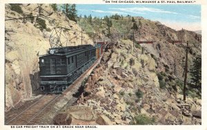 US    PC2514 ON THE CHICAGO, MILWAUKEE & ST PAUL RAILWAY