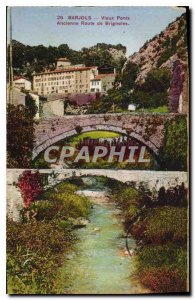 Postcard Barjols Old Old Old Bridges Road Brignoles