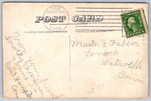 K44/ East Hampton Connecticut Postcard c1910 Lake View House 363