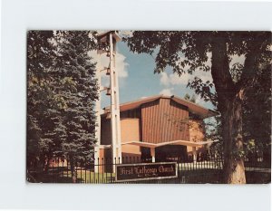 Postcard First Lutheran Church, Colorado Springs, Colorado