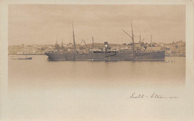 SS Eturia Salt Steamer Ship Unused 